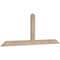 Ekena Millwork Portland Smooth Timber Gable Bracket, Douglas Fir, 60"W x 22"H x 1 1/2"D x 3 1/2"F, 9/12 Pitch GBW060X22X0204POR00SDF - alternate 2